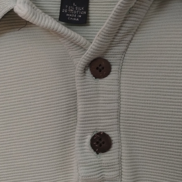 Tommy Bahama Silk Blend Polo Shirt - Picture 5 of 11